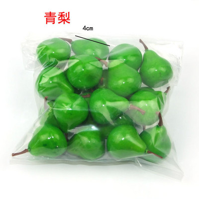 20 tk Punase/rohelise mini kunstliku õuna võltsvilja simulatsiooniga elutruu dekoratiivkaunistus Koduköök Peo jõulukaunistus 2022