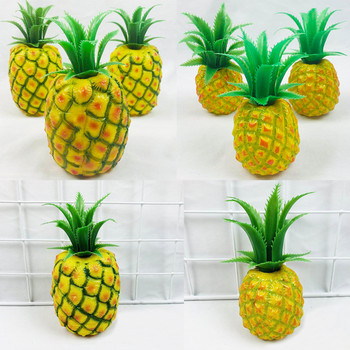 Προσομοίωση Πλαστικό Μοντέλο Ανανά Δημιουργικό Τεχνητό Φρούτο Διακόσμηση καταστήματος σπιτιού για φωτογραφία σκηνικά από ψεύτικα φρούτα Ananas