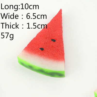 1 τεμ. Τεχνητό δημιουργικό ψεύτικο φρούτο προσομοίωση καρπούζι Στολίδι χειροτεχνία φαγητού Φωτογραφία σκηνικά για παιδιά Δώρα προσχολικής εκπαίδευσης