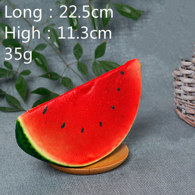 1 τεμ. Τεχνητό δημιουργικό ψεύτικο φρούτο προσομοίωση καρπούζι Στολίδι χειροτεχνία φαγητού Φωτογραφία σκηνικά για παιδιά Δώρα προσχολικής εκπαίδευσης
