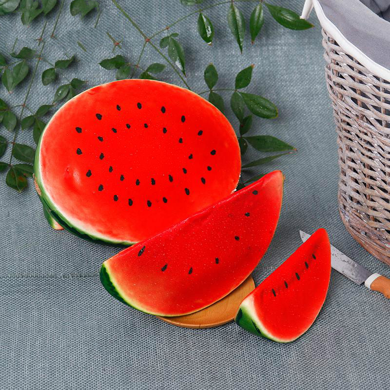 1 τεμ. Τεχνητό δημιουργικό ψεύτικο φρούτο προσομοίωση καρπούζι Στολίδι χειροτεχνία φαγητού Φωτογραφία σκηνικά για παιδιά Δώρα προσχολικής εκπαίδευσης