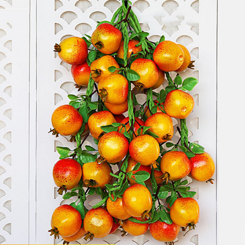 Uus kunstlik simulatsioonitoit Köögiviljad Puuviljad PU Võlts Sidrun Virsik Banaan Köögiviljad Kodurestorani Aiakujunduseks