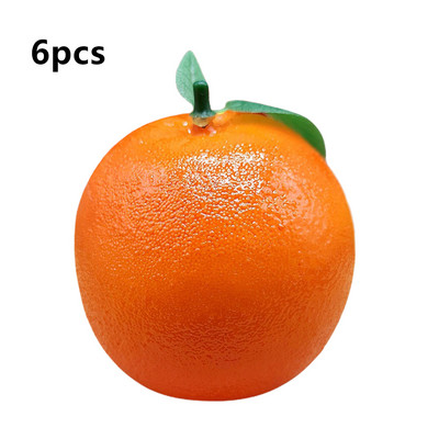 1/6 KOM Realistično umjetno zeleno voće Kruška Kuhinjski realistični lažni prikaz hrane Dekoracija doma Supermarket Rekviziti za restorane