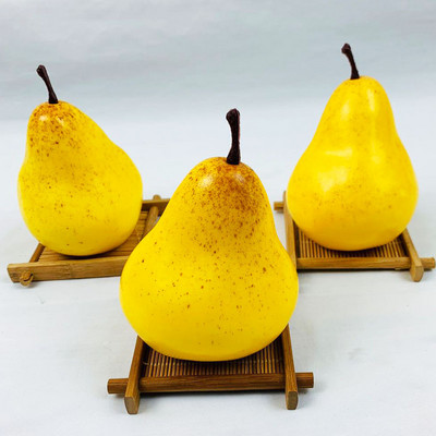 5 TK 8 cm kunstlikud puuviljad pirnid jõulud Halloweeni uusaasta festivalipidu kodukaunistus võltsviljad toidufotograafia rekvisiidid