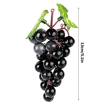 Висящо изкуствено грозде Направи си сам изкуствени плодове Пластмасови фалшиви плодове за декорация на домашна градина Коледни консумативи за сватбено тържество