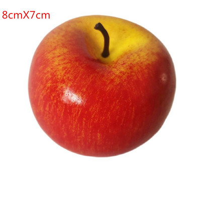 12 tk võltsapelsini puu kunstlik simulatsioonipuu õun virsik sidrun pirn granaatõuna mänguasjad lastele pulmafoto rekvisiidid