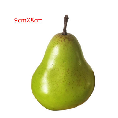 12 tk võltsapelsini puu kunstlik simulatsioonipuu õun virsik sidrun pirn granaatõuna mänguasjad lastele pulmafoto rekvisiidid