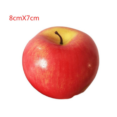 12 tk võltsapelsini puu kunstlik simulatsioonipuu õun virsik sidrun pirn granaatõuna mänguasjad lastele pulmafoto rekvisiidid