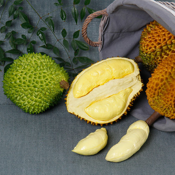 Pu Fake Durian Meat Resin Fake Durian Fruit Shop Decoration Simulation Durian Model Fake Fruits