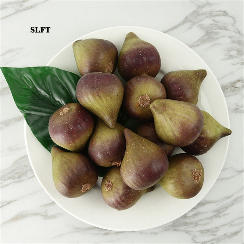 recuzită pentru petreceri de festival, hotel, supermarket, dulap de bucătărie acasă, magazin Magazin, decorare, fructe false, simulare artificială, model de smochine