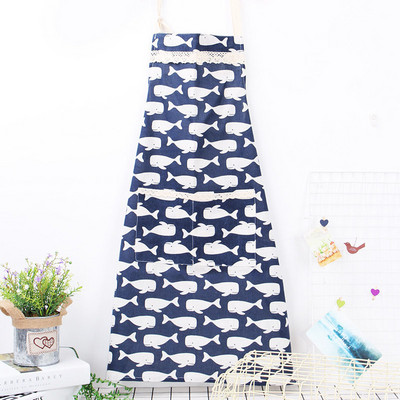 Geomeetrilised kollased mustad ruudud Puuvillane linane põll Naine täiskasvanutele mõeldud pudipõlled Kodused toiduvalmistamine Küpsetamine Puhastuspõlled Köögitarvikud 46096