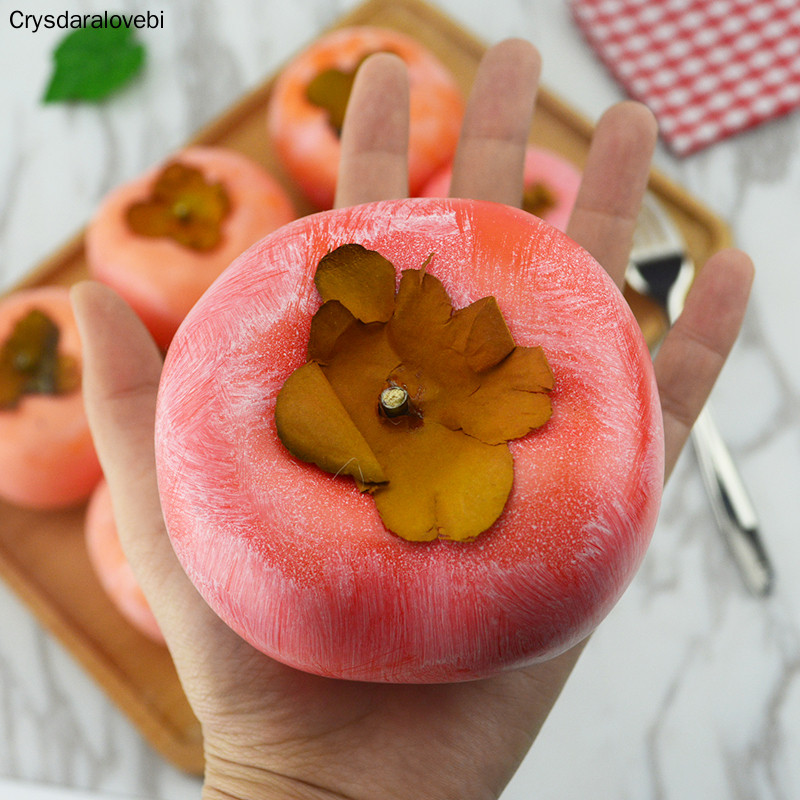 6 tk Kõrge simulatsiooniga hurmaa võltsitud kunstviljade komplekt Modellikapp Kodu väljapaneku kaunistamine alushariduse fotograafia rekvisiidid