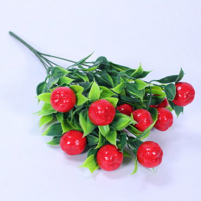 1 hunnik erinevaid jõulutaimi, puuviljavaht, marja, kunstlillekimp, taimetuba, kodu, pulm, peokaunistus,