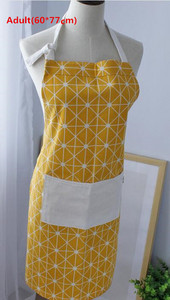 Uus mood Vanem-laps Reguleeritav puuvillane lina kvaliteetne köögipõll Mehed Naised Söögitegemiseks Küpsetamine Restoran Pinafore