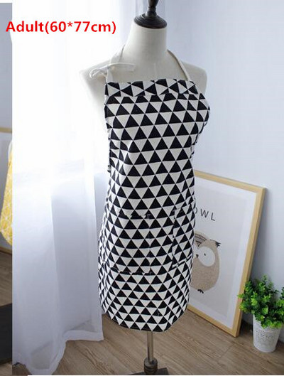 Uus mood Vanem-laps Reguleeritav puuvillane lina kvaliteetne köögipõll Mehed Naised Söögitegemiseks Küpsetamine Restoran Pinafore