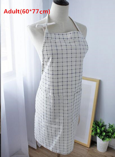 Uus mood Vanem-laps Reguleeritav puuvillane lina kvaliteetne köögipõll Mehed Naised Söögitegemiseks Küpsetamine Restoran Pinafore
