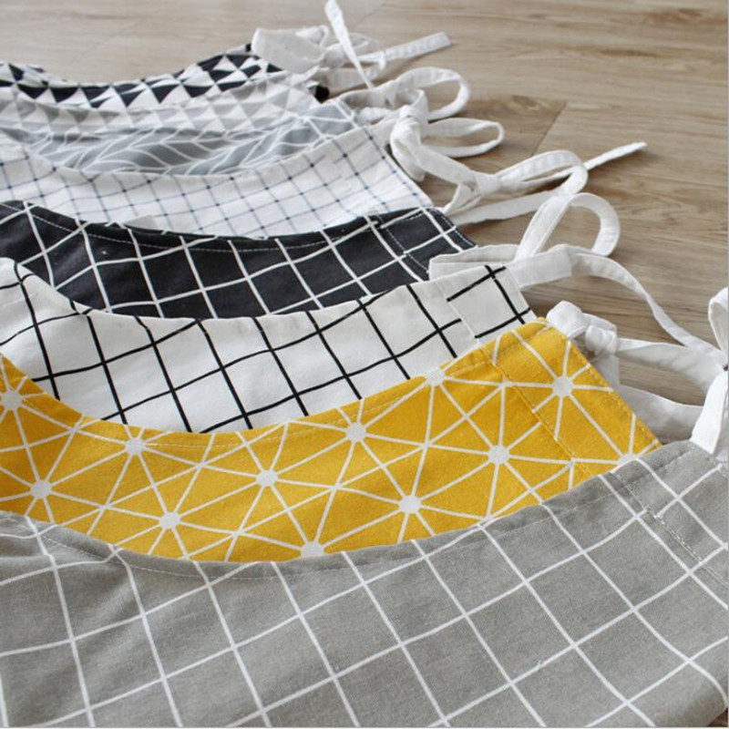 Uus mood Vanem-laps Reguleeritav puuvillane lina kvaliteetne köögipõll Mehed Naised Söögitegemiseks Küpsetamine Restoran Pinafore