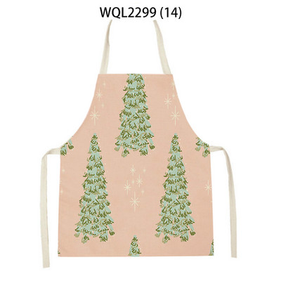 Χριστουγεννιάτικες ποδιές κουζίνας σπιτιού για ενήλικες Παιδική αντιρρυπαντική ποδιά ψησίματος ποδιά ψησίματος Εργαλείο καθαρισμού Χριστουγεννιάτικες ποδιές άλκες