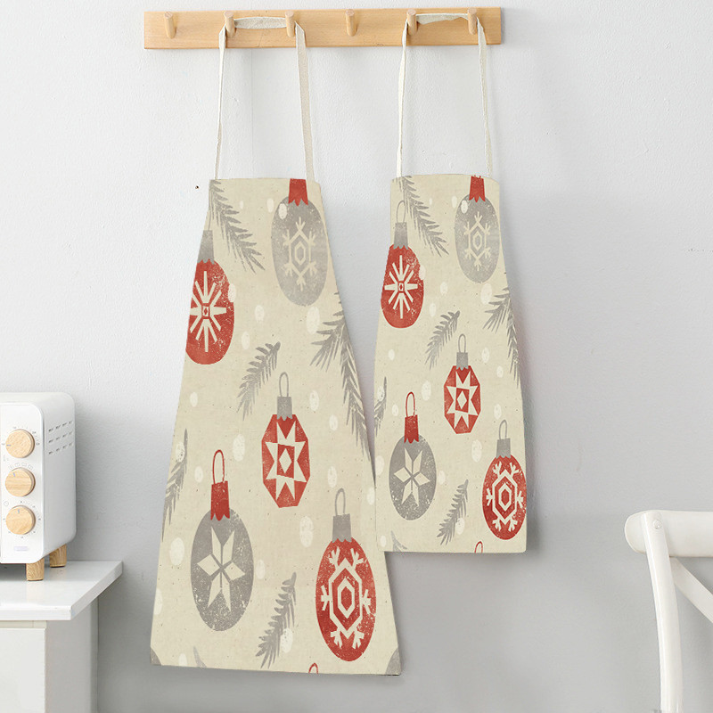 Χριστουγεννιάτικες ποδιές κουζίνας σπιτιού για ενήλικες Παιδική αντιρρυπαντική ποδιά ψησίματος ποδιά ψησίματος Εργαλείο καθαρισμού Χριστουγεννιάτικες ποδιές άλκες