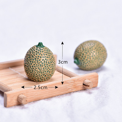 Simulation Resin Fruit Miniature Στολίδια Mango Lemon Lychee Pineapple Παιδικό πάρτι DIY Micro Landscape Αξεσουάρ