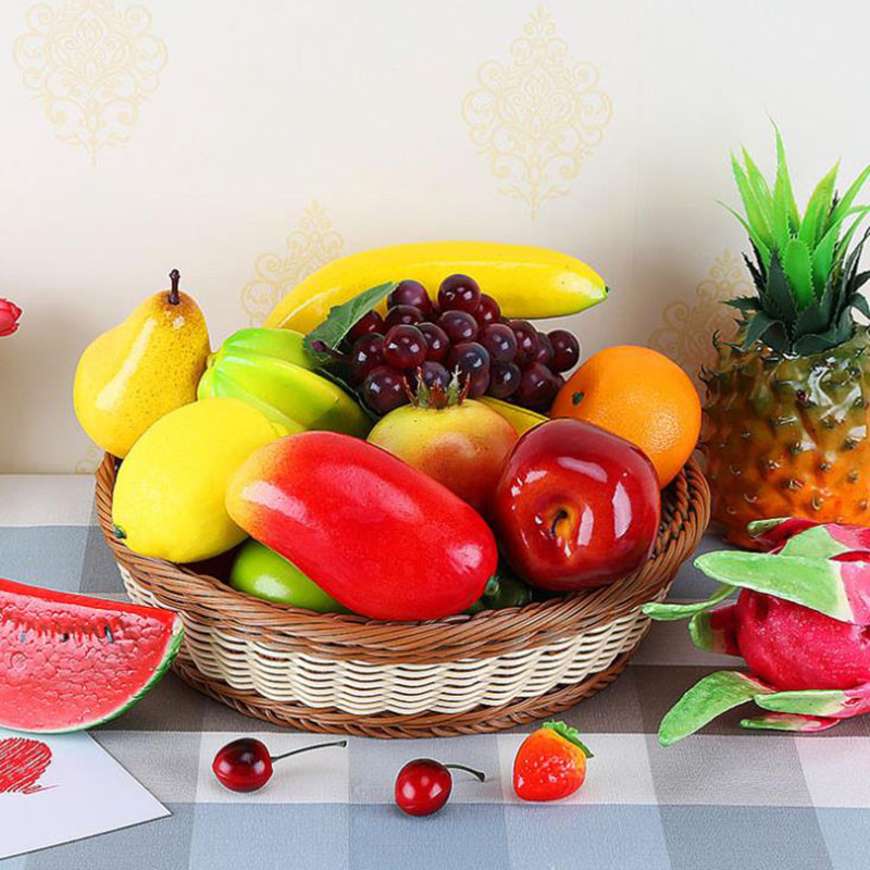 Kunstlikud puuviljad vaht võlts granaatõun puuviljad köögilaud DIY kodukaunistus plastist simulatsioon puuviljad granaatõun