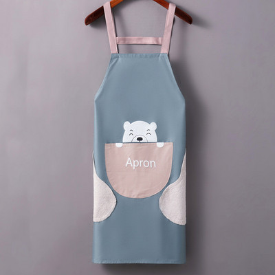 Loominguline veekindel ja plekivaba käterätik Lovers Põll Kodu köök Pvch rihm Multikas varrukateta disain Igapäevased vajadused