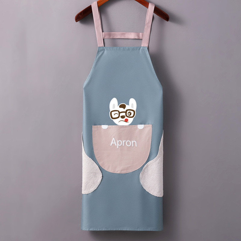 Loominguline veekindel ja plekivaba käterätik Lovers Põll Kodu köök Pvch rihm Multikas varrukateta disain Igapäevased vajadused