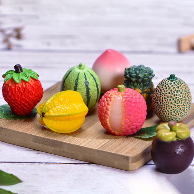 Limun Breskva Jagoda Lubenica Smola Umjetno voće Za kućni dekor Dodaci Fotografski rekviziti Potrepštine za svečane zabave