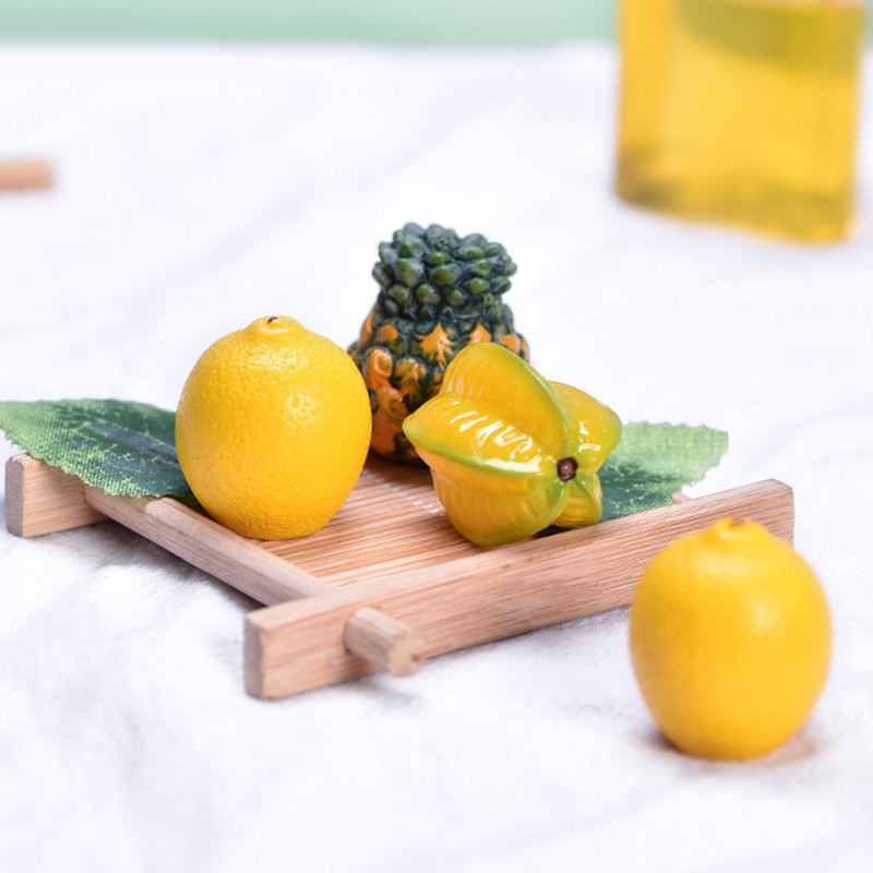 Limun Breskva Jagoda Lubenica Smola Umjetno voće Za kućni dekor Dodaci Fotografski rekviziti Potrepštine za svečane zabave