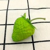 Kunstlik maasikas DIY Kunstlikud puuviljad Lasteaed Plastikust võltspuuviljad jõuludeks Kodu pulmakaunistus