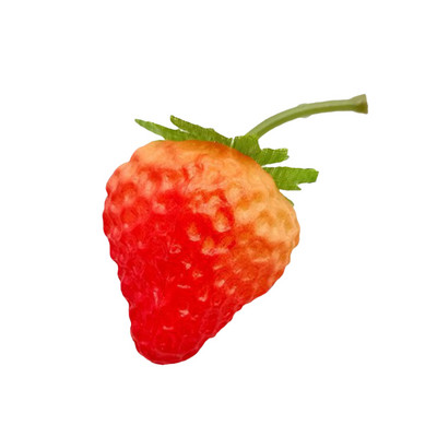 Kunstlik maasikas DIY Kunstlikud puuviljad Lasteaed Plastikust võltspuuviljad jõuludeks Kodu pulmakaunistus