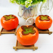 5 tk 8 cm kunstlik hurmaa Jõulud Halloweeni uusaasta festivalipidu Kodu Elutoa sisustus Võltsitud puuviljad fotograafia rekvisiidid