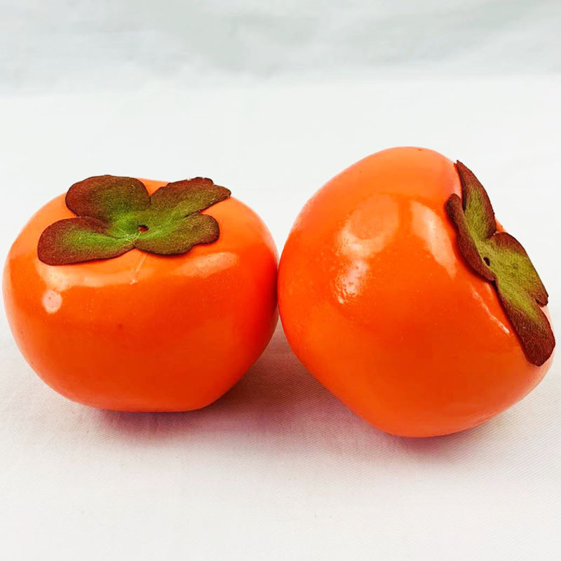 5 tk 8 cm kunstlik hurmaa Jõulud Halloweeni uusaasta festivalipidu Kodu Elutoa sisustus Võltsitud puuviljad fotograafia rekvisiidid