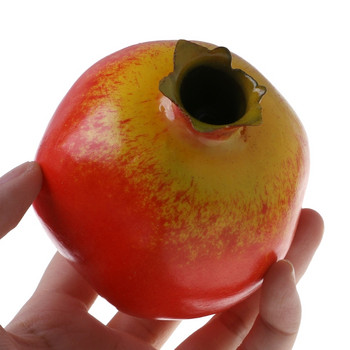 2021 New Lifelike Simulation Artificial Pomegranate Fake Fruit Disply Διακοσμητικό πάρτι για το σπίτι