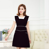 Korea mood Naised Tüdrukud Kelner Põll Kleit Restoran Kodukoristustööriist Köök Põlled Teekohvik Lillepoodi Töö Bib