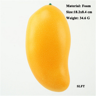 peorekvisiidid Kodu Köök hotell baar kohvik supermarket Pood Kaupluse kaunistus kunstlik võltspuuvili Simulatsioon mango mudel