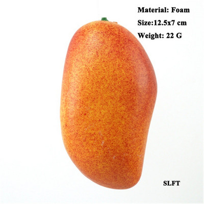 peorekvisiidid Kodu Köök hotell baar kohvik supermarket Pood Kaupluse kaunistus kunstlik võltspuuvili Simulatsioon mango mudel