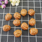 10 tk Kõrge imitatsiooniga kunstlik võltspähklimudel ja kunstplastist võltsitud kreeka pähkel