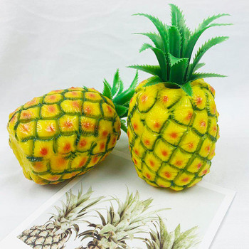 MagiDeal Tropical Τεχνητό Ανανά Πλαστικά Φρούτα Ντουλάπα Επίδειξη Στολίδι Διακοσμητικά στηρίγματα Κουζίνα Σπίτι Διακόσμηση Γάμου Γάμου