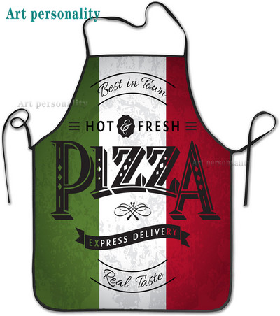 Itaalia lipp Multifilm Peakokk pitsapõlle teema kokandus kokatöö kauplus Naised Mehed Täiskasvanud Tüdrukud Laps Kudujad Küpsetamine BBQ Grillköök