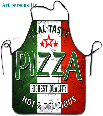 Itaalia lipp Multifilm Peakokk pitsapõlle teema kokandus kokatöö kauplus Naised Mehed Täiskasvanud Tüdrukud Laps Kudujad Küpsetamine BBQ Grillköök