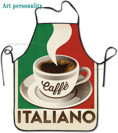 Itaalia lipp Multifilm Peakokk pitsapõlle teema kokandus kokatöö kauplus Naised Mehed Täiskasvanud Tüdrukud Laps Kudujad Küpsetamine BBQ Grillköök