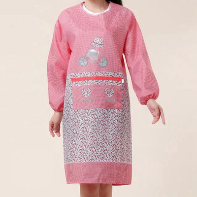 Veekindel köögipõll Kodutööde kombinesoonid pikkade varrukatega põll Naistele Restoran Kokk Toiduvalmistamine Küpsetamine BBQ Pudipõll Põllekaitse