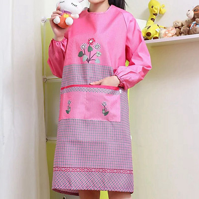 Veekindel köögipõll Kodutööde kombinesoonid pikkade varrukatega põll Naistele Restoran Kokk Toiduvalmistamine Küpsetamine BBQ Pudipõll Põllekaitse