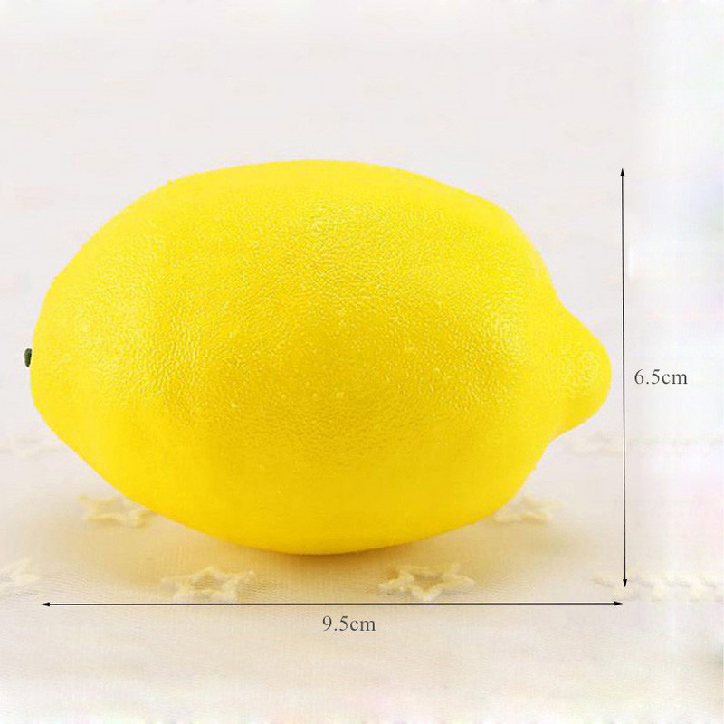 Tehisviljavahu hulgimüük sidrunipuuvilja mudel võltsvilja plastist õunte kunstviljade kodukaunistamiseks fotograafia