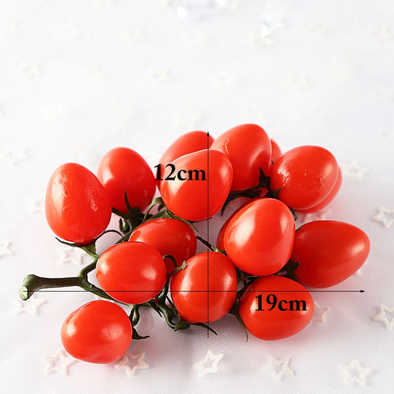 Umjetna rajčica Realistična izložba voćarne Ukrasna smola Hotel za vjenčanja Kućni dekor Dječja nastavna pomagala Kalup za fotografije