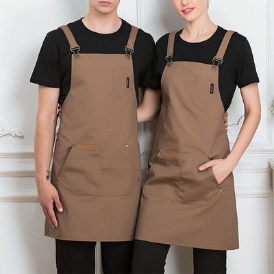 Taskutega tööpõll meestele Naised kokad ettekandjad Kunstnikud Reguleeritavad põlled Restoran Barber Lillekunstnik