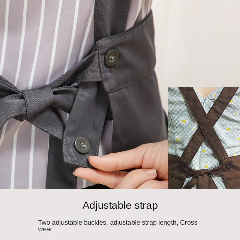 Põlled naistele saastumisvastane köök, topelt õlapael, pits, tasku seelik, lillepood, maniküürija kombinesoonid, põlled