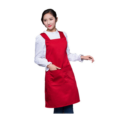 Γυναικείες ποδιές σερβιτόρου σούπερ μάρκετ με τσέπες Εστιατόριο Κουζίνα Μαγείρεμα νυχιών Shop Art Work Ποδιά Σχεδιασμός λογότυπο Προσαρμογή