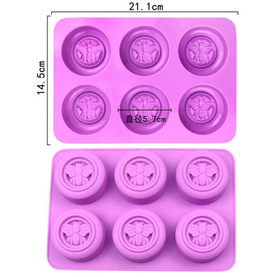 4 κοιλότητες Οβάλ ελιά Καλούπι σιλικόνης για σαπούνι DIY Κιτ παρασκευής σαπουνιού Χειροποίητο κέικ Φόρμα κεριών Δώρα Προμήθειες χειροτεχνίας Διακόσμηση σπιτιού